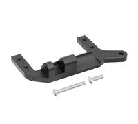 Accesorios Mejoras RC Para Traxxas Para TRX4 1/10 Aleación Aluminio CNC Soporte Servo Soportes Ejes Coche RC Crawler Mejoras Reparaciones Accesorios(Black)