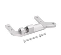 Accesorios Mejoras RC Para Traxxas Para TRX4 1/10 Aleación Aluminio CNC Soporte Servo Soportes Ejes Coche RC Crawler Mejoras Reparaciones Accesorios(Silver)