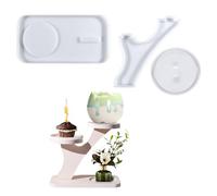 Accesorios Moldes Soporte Molde Empalme Forma Soporte Molde Textura Silicona para Portavelas