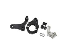 Accesorios Moto Kit De Montaje Del Soporte Estabilizador Amortiguador Dirección Para XMAX 300 Para X-MAX300 Para Estabilizador Volante(Black)