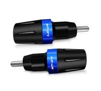 Accesorios Motocicleta Almohadilla Protección contra Caídas para MT07 FZ07 Tracer 700/GT 7 MT-07 Deslizadores Marco Protector Choques Protector Anticolisión Chasis(Azul)