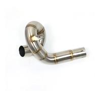 Accesorios Motocicleta De 51mm Silenciador De Escape Tubo Conexión Medio Para Kawasaki ZX6R ZX636 2009-2021