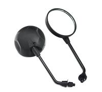 Accesorios Motocicleta Espejo Retrovisor Para Motocicleta Espejos Traseros Universales Para Patinete Bicicleta Eléctrica Ciclomotor Espejo Lateral 8mm Y 10mm Espejo del Extremo Manillar Moto(10mm Scre