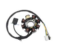 Accesorios Motocicleta para, Bobina De Estator Generador, 8 Polos, 5 Cables Cobre, Magneto Media Onda, Scooter Completo para GY6 125CC Bobinas Estator Magneto Bobina