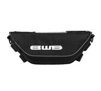 Accesorios Motocicleta para Yamaha BWS125: Alforjas Impermeables Bolsillo Transparente Bolsa Navegación Correas Los Hombros. Bolsa Herramientas anticolisión Cuadro(Negro 1)