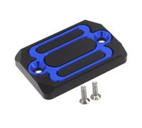 Accesorios Motocicleta Tapa Depósito Líquido Freno Delantero Tapa Depósito Combustible Bomba Aceite Para PCX160 PCX150 PCX125 PCX 150 125 160 Cubierta gasolina motocicleta(Azul)