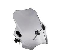 Accesorios Motocicleta Visera Parabrisas Deflector Flujo De Aire para Grom MSX125 1998-2022(Gray)