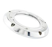Accesorios Motocicletas Cubierta Protectora del Embrague Alternador Motor De Motocicleta, Accesorios para Harley para Electra Glide para Ultra Classic FLHTCU 1999-2010 2011 2012 2013(Chrome)