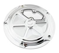 Accesorios Motocicletas Cubierta Protectora para Motor De Motocicleta Chasis Protección Pulso Embrague para Harley para Electra Glide para Revival 2021 2022 2023(Chrome)