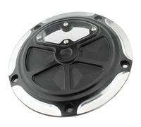 Accesorios Motocicletas Funda Protectora para Motor De Motocicleta para Harley para Davidson para Electra Glide CVO para Limited FLHTKSE 2014-2015(Black Chrome)