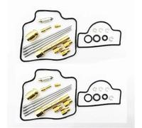 Accesorios Motocicletas Kit Reparación Carburador Moto Con Junta Cuba Flotador Para Suzuki RGV250 Para Gamma VJ21 1988-1991 VJ22 1991-1996 RGV 250 VJ 21 22 Carburador Motor(2 SET Repair Kit)