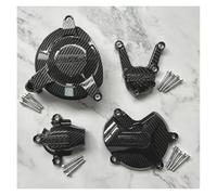 Accesorios Motocicletas para B&MW S1000RR S1000R 2009 2010 2011 2012 2013 2014 2015 2016 Conjunto de protección de la Cubierta del Motor de la Motocicleta Piezas Repuesto(Carbon-Look)