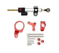 Accesorios Motocicletas para CBR650R CBR 650 R 2019 2020 2021 2022 CNC Fibra De Carbono Kit Estabilizador De Amortiguador De Dirección Ajustable para Motocicleta Piezas Repuesto(Set 6)