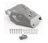 Accesorios Motocicletas para Ducati para DesertX 2022 2023 Motocicleta Cubierta Protección Bajo El Motor Protector Protección Protectores Golpes Cárter Placa Protectora Piezas Repuesto(Silver)