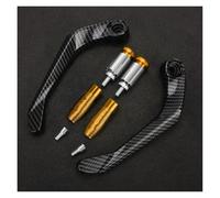 Accesorios Motocicletas para GILERA Nexus 125 250 300 500 E3 GP800 GP850 Protector Puños Manillar CNC para Motocicleta Protector Palancas De Freno Y Embrague Piezas Repuesto(Gold)