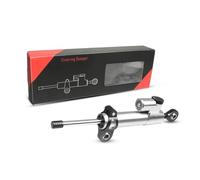 Accesorios Motocicletas para HYOSUNG GT250R GT650R GT250R 650R Gt250 650 Kit De Montaje De Soporte De Amortiguador Estabilizador De Dirección Ajustable para Motocicleta Piezas Repuesto(Sliver Black)