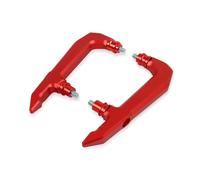 Accesorios Motocicletas para MSX 125 MSX125 GROM 125 2021 2022 2023 2024 Barra Agarre Pasajero Motocicleta Asiento Trasero Manija Pasajero Apoyabrazos Pasamanos Trasero Piezas Repuesto(Red)