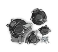 Accesorios Motocicletas para Suzuki GSX-R1000 2017-2023 GSXR1000 L7-M3 GSX-1000R K17 Juego De Protección De La Cubierta del Embrague del Motor De La Motocicleta Piezas Repuesto(1 Set-CF)