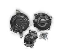 Accesorios Motocicletas para Triunfar para Street Triple 765 S R RS 765R 765RS 2023 2024 2025 Motocicletas Cubierta De Protección del Motor Estuche De Protección Piezas Repuesto(1 Set-CF)