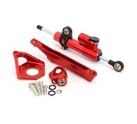 Accesorios Motocicletas para Y&amaha YZF R6 YZFR6 YZF-R6 YZF600 2005 2004 2003 Kit De Montaje del Amortiguador Estabilizador De Dirección De Motocicleta Piezas Repuesto(Red Set)
