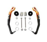Accesorios Motocicletas para Yamaha MT-01 MT03 MT 07 MT 09 MT10 MT15 MT 25 125 Motocicleta Manillar Guardafrenos Protector De Embrague Piezas Repuesto(B Orange)