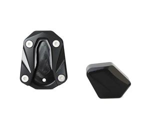 Accesorios motocicletas Para ZONTES 368G 368 G 368-G 368G Almohadilla extensión para caballete lateral ampliador caballete placa ampliación para caballete lateral caballete Piezas repuesto(Black SET)