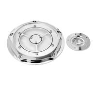 Accesorios Motocicletas Protección De La Cubierta del Motor Motocicleta para Harley, para Electra Glide, para Ultra, para Limited FLHTK 2010, 2011, 2012 Y 2013(Chrome)