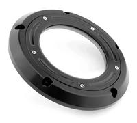 Accesorios Motocicletas Protector De La Cubierta del Motor Embrague Motocicleta para Harley para Road King FLHR 2001 2002 2003 2004 2005 2006 2007 2008 2009 2010 2011 2012 2013(Nero)