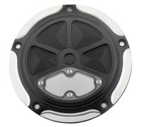 Accesorios Motocicletas Protector La Cubierta del Motor para Harley para Electra Glide Standard EFI FLHTI 2019-2023 Choque Generador Pulsar Cubiertas De Embrague(Black Chrome)