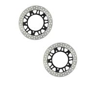Accesorios motocicletas Rotores De Discos Freno Derecho Izquierdo Delantero Motocicleta 2 Piezas Para Suzuki AN400 Para Skywave S/SS 2004 2005 2006