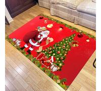 Accesorios Navideños 3D Impreso Moquetas Antideslizante Alfombra Área,3D Ilusión Óptica Alfombras Suave Franela Alfombra De Suelo Salón Dormitorio Throw Runner Rugs Perfil Bajo Alfombri /544182764120