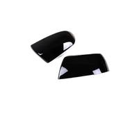 Accesorios Negros Acabado Fibra Carbono Espejos Retrovisores Laterales Para Toyota Para Tundra Para CrewMax 2008-2021 Para Sequoia(Black)