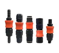 Accesorios Neumáticos autoblocantes de acero y plástico, manguera de compresor de aire, conector de enchufe de acoplamiento rápido, Accesorios Neumáticos, tubo de PU(20PF and 20SF)