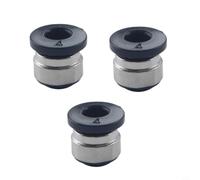 Accesorios neumáticos de liberación rápida para BambuLab X1 P1, conectores de tubo PTFE con núcleo de latón, sellos resistentes al calor para piezas de impresora 3D, 3 piezas
