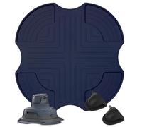 Accesorios Ninja CRISPi FN101EU - 1 Almohadilla de Silicona + 2 Guantes, Resistentes al Calor y Antideslizantes para Freidora de Aire, Protección de Superficie de Cocina (azul)