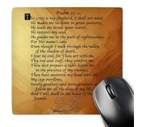 Accesorios Ordenador El Señor Es Mi Pastor Impermeable Gaming Tapete Duradera Protector Escritorio para Computadora Trabajo Ordenadores 25X30Cm