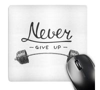 Accesorios Ordenador Entrenamiento Rosette Entrenamientos Nunca Te Rindas Portátil Gaming Tapete Lavable Protector Escritorio para Oficina Juegos Pc 25X30Cm