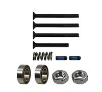 Accesorios originales for impresora 3D Artillery: Kit de estructura de extrusor Genius Pro/Sidewinder SW-X2 con mango de extrusión, hotend y engranaje.(Bearing Screws Kit)