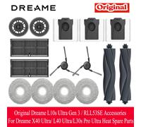 Accesorios originales para Dreame L10s Ultra Gen 3 / RLL53SE, compatibles con Dreame X40 Ultra / L40 Ultra / L30s Pro Ultra. Piezas de repuesto para el sistema de calefacción. 1box 2pcs Side brush