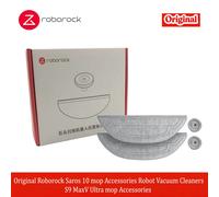 Accesorios originales Roborock Saros10, cepillo principal, filtro de mopa, cepillo lateral, piezas de repuesto compatibles con S9 MaxV Ultra 4 set mop cloth