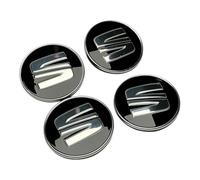 Accesorios Originales Seat - Juego 4 Tapas Embellecedoras Centro Cubre Rueda Llanta Aleación, 5F0601171CBX