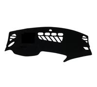 Accesorios para A7 S7 RS7 2009-2017, Cubierta Anti-UV para Tablero, Alfombrilla, Parasol, Protección para Alfombra Almohadilla para Salpicadero(Without HUD RHDBlack(Black Edge))