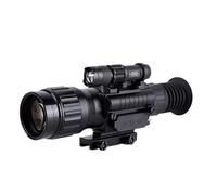 Accesorios para Acampar, Mira telescópica de visión Nocturna, Monocular 4X, mira Digital infrarroja, φ50mm, for Caza, Vida Silvestre, observación de Aves, Camping, Senderismo Accesorios para Casco de