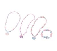 Accesorios para Adornos de Collar de 1 para niña Perla Colgante acrílico