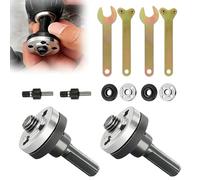 Accesorios para amoladora 10 piezas - resistente winkelschleifer pleuel set, adaptador winkelschleifer zubehör, winkelschleifers adapter y adapter für bohrmaschine para convertir taladros de 10-13 mm