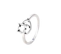 Accesorios para Anillos en Forma de Corazón con Anillo en Forma de Gato para Mujeres y ra