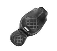 Accesorios para asientos Para Harley Para Davidson Para Road King Classic FLHRC 2009-2013 Conjunto De Asiento Pasajero Para Conductor Motocicleta(White)