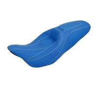 Accesorios para asientos Para Harley Ultra Para Limitado Bajo FLHTKL 2015-2020 Asiento Para Conductor Y Acompañante De Motocicleta(Blu)