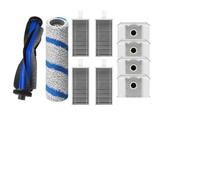 Accesorios para aspiradora Ecovacs para deebot T80S Omini, 2 cepillos principales, 6 cepillos laterales, 4 filtros HEPA, 4 bolsas, kit de limpieza eficiente