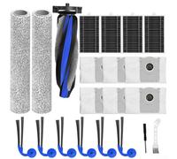 Accesorios para aspiradora Ecovacs para Deebot T90 Pro para Omni, kit completo con cepillo lateral del rodillo principal, almohadillas lavables para fregona, filtro HEPA de carbón activado (B)